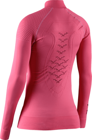 Funkčná mikina X-Bionic Energizer 4.0 TRN Layer Full Zip Women Neon Flamingo/Anthracite
