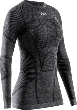 Funkčné tričko X-Bionic Symbio Merino Shirt LS Women Rhino Grey