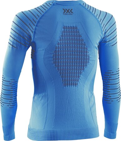 Detské funkčné tričko X-Bionic Invent 4.0 Shirt Round Neck LG SL JR Teal Blue/Anthracite Detské funkčné tričko X-Bionic Invent 4.0 Shirt Round Neck LG SL JR Teal Blue/Anthracite