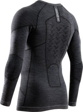 Funkčné tričko X-Bionic Symbio Merino Shirt LS Men Rhino Grey Funkčné tričko X-Bionic Symbio Merino Shirt LS Men Rhino Grey