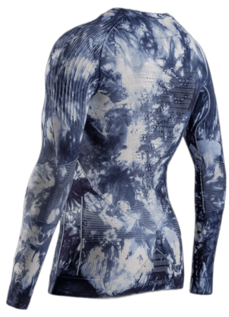 Funkčné tričko X-Bionic Energy Accumulator Wild Shirt LS Tiedye X Black/X White