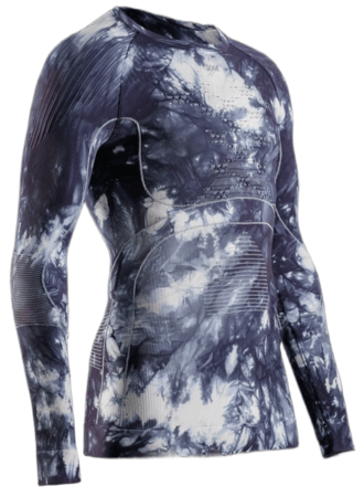 Funkčné tričko X-Bionic Energy Accumulator Wild Shirt LS Tiedye X Black/X White
