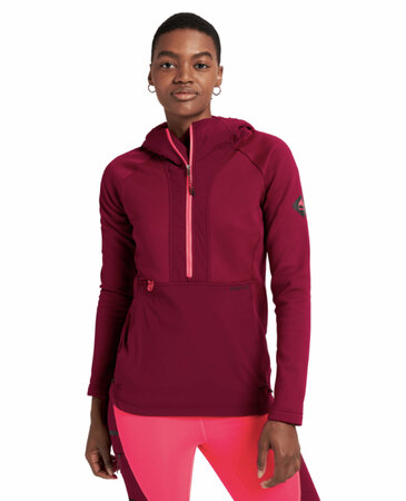 Dámska mikina Burton Multipath Pullover Fleece Mulled Berry