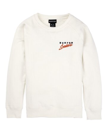 Dámska mikina Burton Crewneck Lomita Sweatshirt Stout White