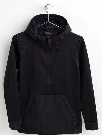 Dámska mikina Burton Crown Weatherproof Performance True Black