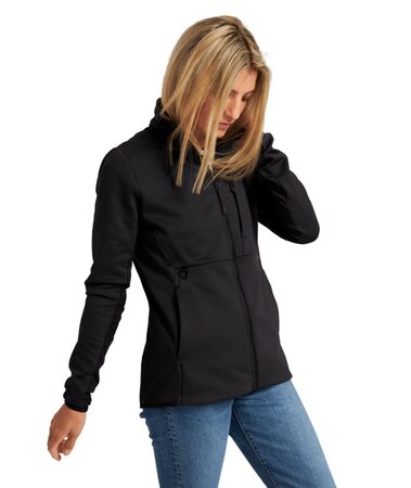 Dámska mikina Burton Multipath Full-Zip Fleece True Black