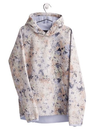 Detská mikina Burton Crown Weatherproof Pullover Fleece Opal Bleached Floral