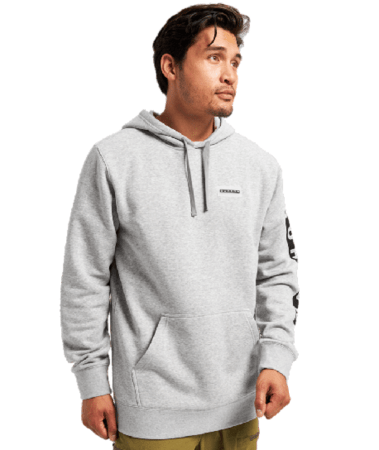 Mikina Burton Vault Pullover Hoodie Gray Heather