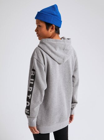 Mikina Burton Vault Pullover Hoodie Gray Heather