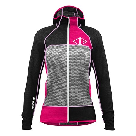 Mikina Crazy Idea Pull Ionic Woman Pop/Black 24/25