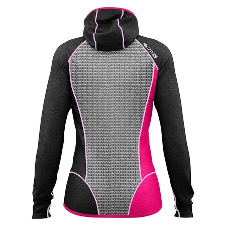 Mikina Crazy Idea Pull Ionic Woman Pop/Black 24/25