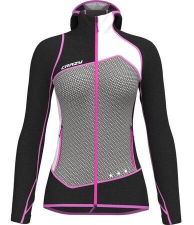 Mikina Crazy Idea Pull Ionic Woman Pop/Black