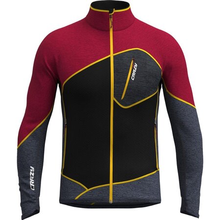 Mikina Crazy Idea Pull Flame Brick