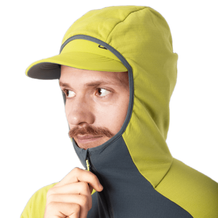 Mikina Dynafit Radical Polartec Hooded Jkt M Golden Lime