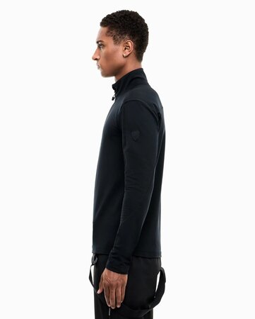 Mikina EA7 Emporio Armani Ski Pure Powerstretch Fleece Black