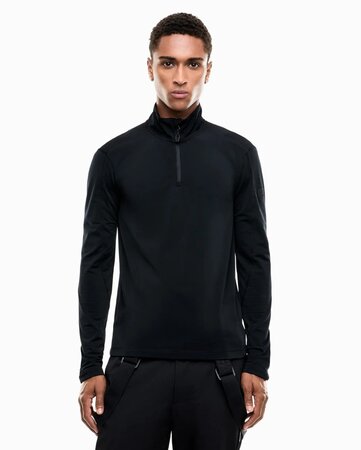 Mikina EA7 Emporio Armani Ski Pure Powerstretch Fleece Black