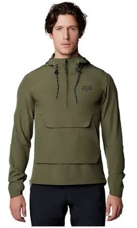 Mikina Fox Racing Ranger Wind Pullover Olive Green