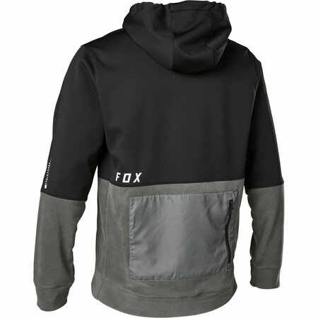 Mikina Fox Racing Ranger WindblocR Hoodie Black