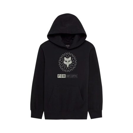 Mikina Fox Racing Youth Kairos Pullover Hoodie Black