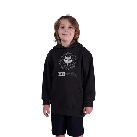 Mikina Fox Racing Youth Kairos Pullover Hoodie Black
