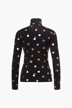 Mikina Goldbergh Aimi Ski Pully Black/Gold