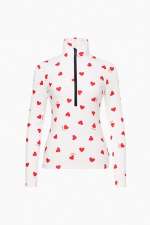 Mikina Goldbergh Aimi Ski Pully Flame/White