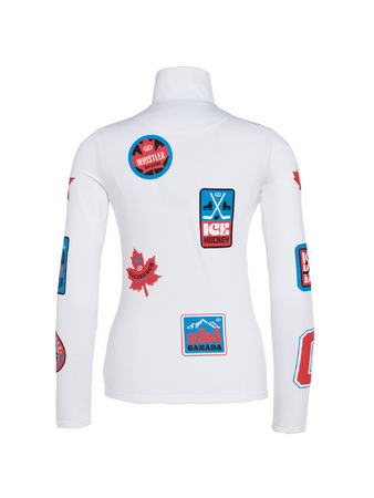 Mikina Goldbergh Bodycheck Ski Pully White