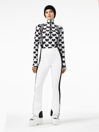 Mikina Goldbergh Chérie Ski Pully White/Black