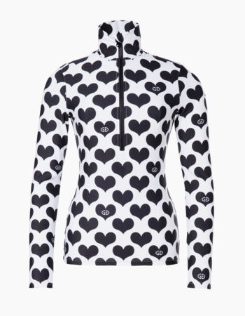 Mikina Goldbergh Chérie Ski Pully White/Black