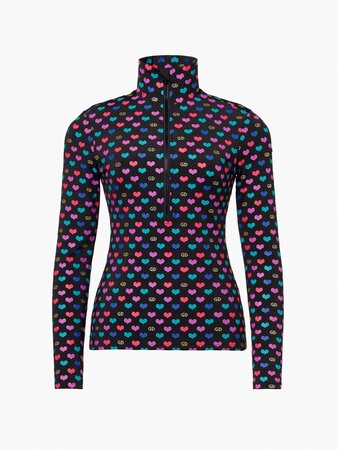 Mikina Goldbergh Cuori Ski Pully Cuori Maschera