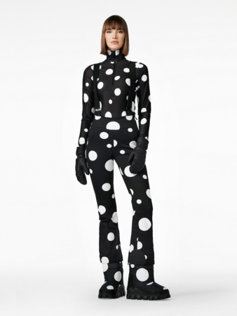 Mikina Goldbergh Dottie Ski Pully Dot Black