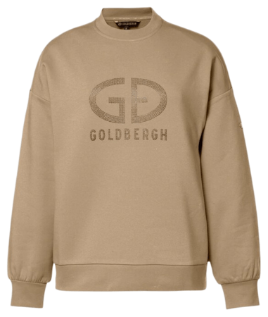 Mikina Goldbergh Embrasse Crew Neck Sweater Marmottes