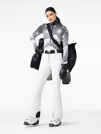 Mikina Goldbergh Famke Ski Pully Dotty Black/White