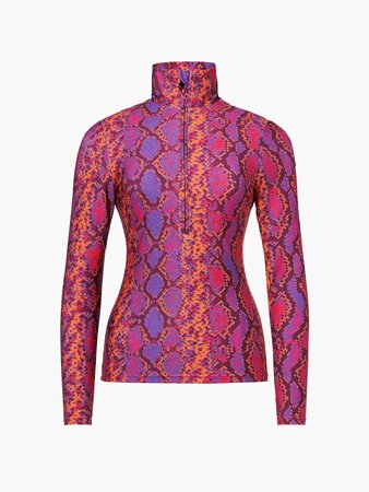 Mikina Goldbergh Fiesta Ski Pully Snake Pink