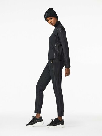 Mikina Goldbergh Finish Full Zip Cardigan Black