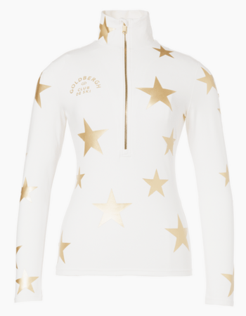 Mikina Goldbergh Galactique Ski Pully Cream