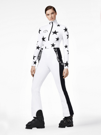 Mikina Goldbergh Galactique Ski Pully White/Black