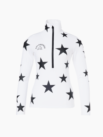 Mikina Goldbergh Galactique Ski Pully White/Black