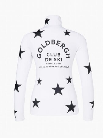 Mikina Goldbergh Galactique Ski Pully White/Black