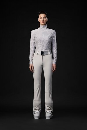 Mikina Goldbergh Hana Ski Pully Cherry Blossom Birch Grey