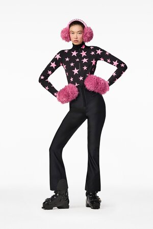 Mikina Goldbergh Hikari Ski Pully Pink Cosmos