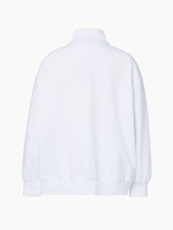 Mikina Goldbergh La Montagne Crew Neck Sweater White Mikina Goldbergh La Montagne Crew Neck Sweater White