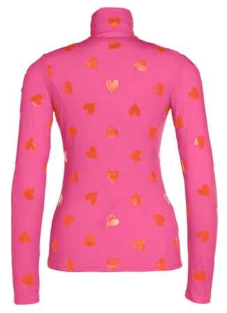 Mikina Goldbergh Lovey Ski Pully Passion Pink