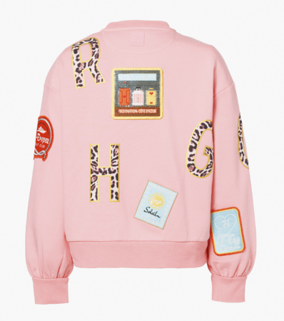 Mikina Goldbergh Piscine Sweater Salmon Rose Mikina Goldbergh Piscine Sweater Salmon Rose