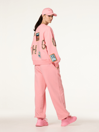 Mikina Goldbergh Piscine Sweater Salmon Rose Mikina Goldbergh Piscine Sweater Salmon Rose