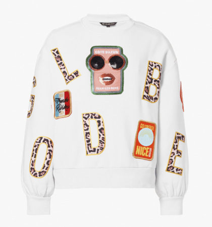 Mikina Goldbergh Piscine Sweater White