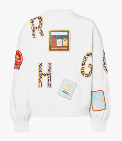 Mikina Goldbergh Piscine Sweater White