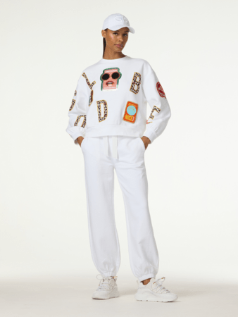 Mikina Goldbergh Piscine Sweater White