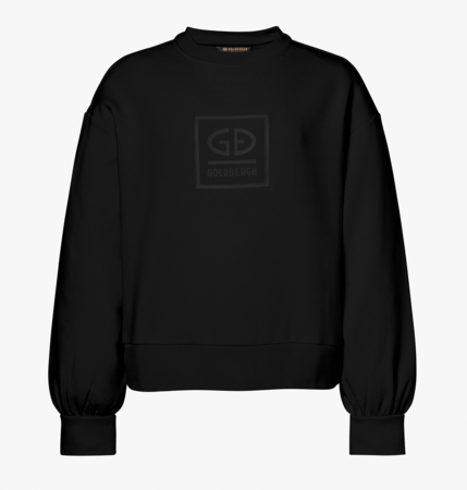 Mikina Goldbergh Relax Sweater Black Mikina Goldbergh Relax Sweater Black