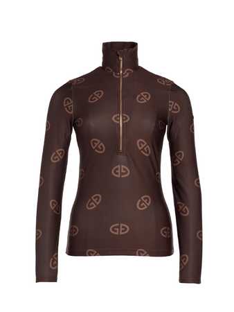 Mikina Goldbergh Robson Ski Pully Dark Brown Mikina Goldbergh Robson Ski Pully Dark Brown